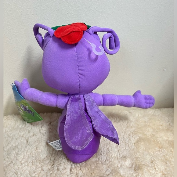 Plush Mattel Disney Pixar Bugs Life 10" Princess Dot 1998 Christmas With Tag - Picture 2 of 5